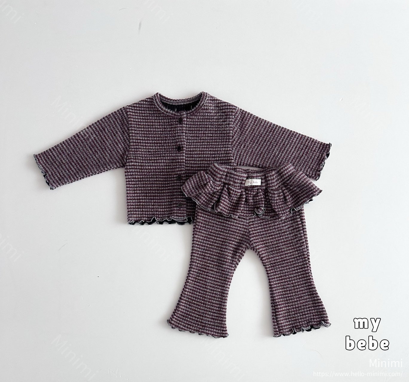 my_bébé Brush Frill Pants 細節圖 10