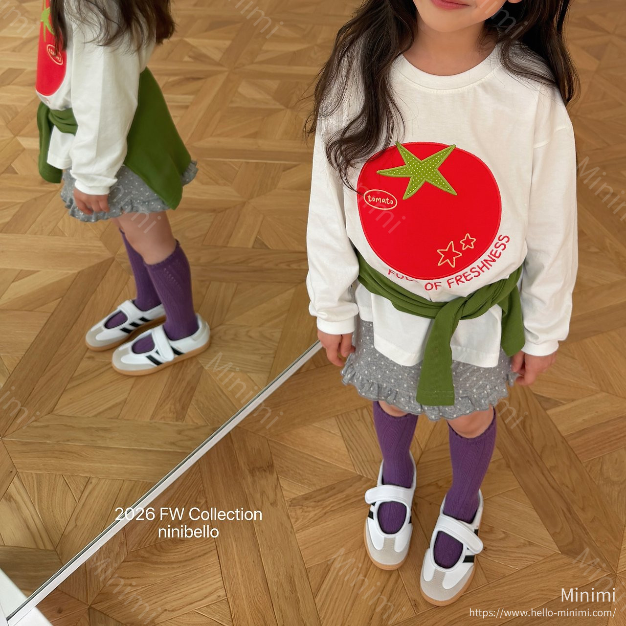 ninibello Tomato Patch T-shirt 細節圖 19