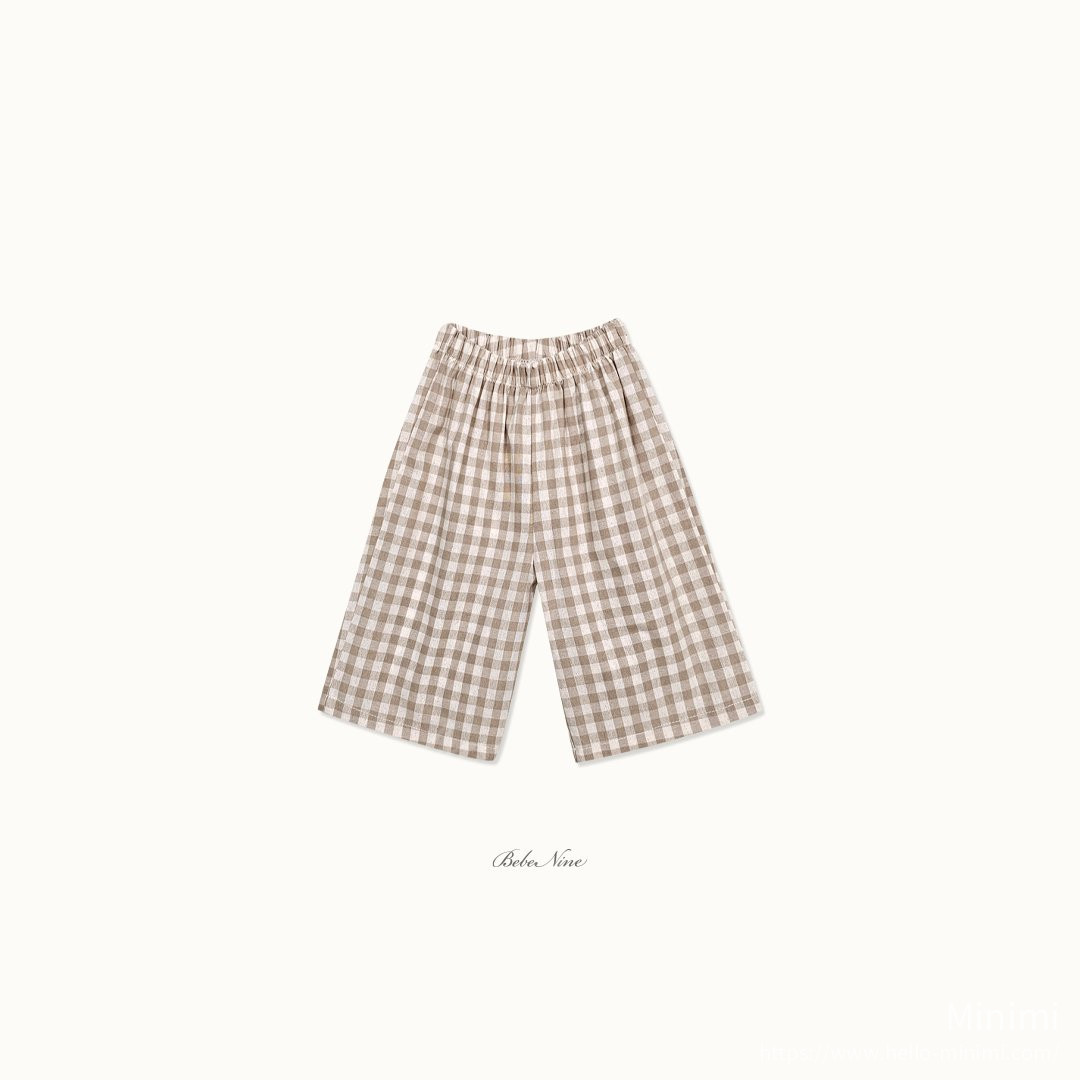 bebe nine Maple Check Pants 細節圖 17