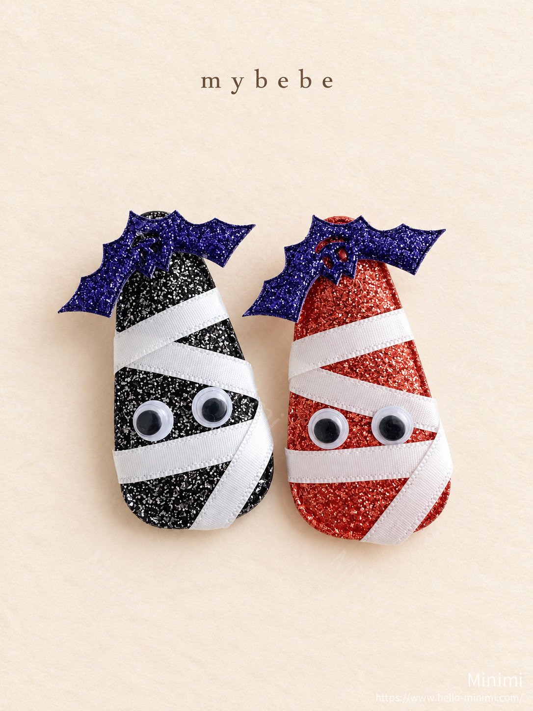my_bébé Halloween Bandage Hairpin 細節圖 1