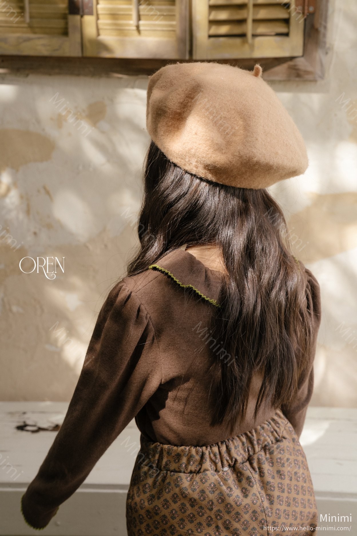 Oren Kids Wool Beret 細節圖 2