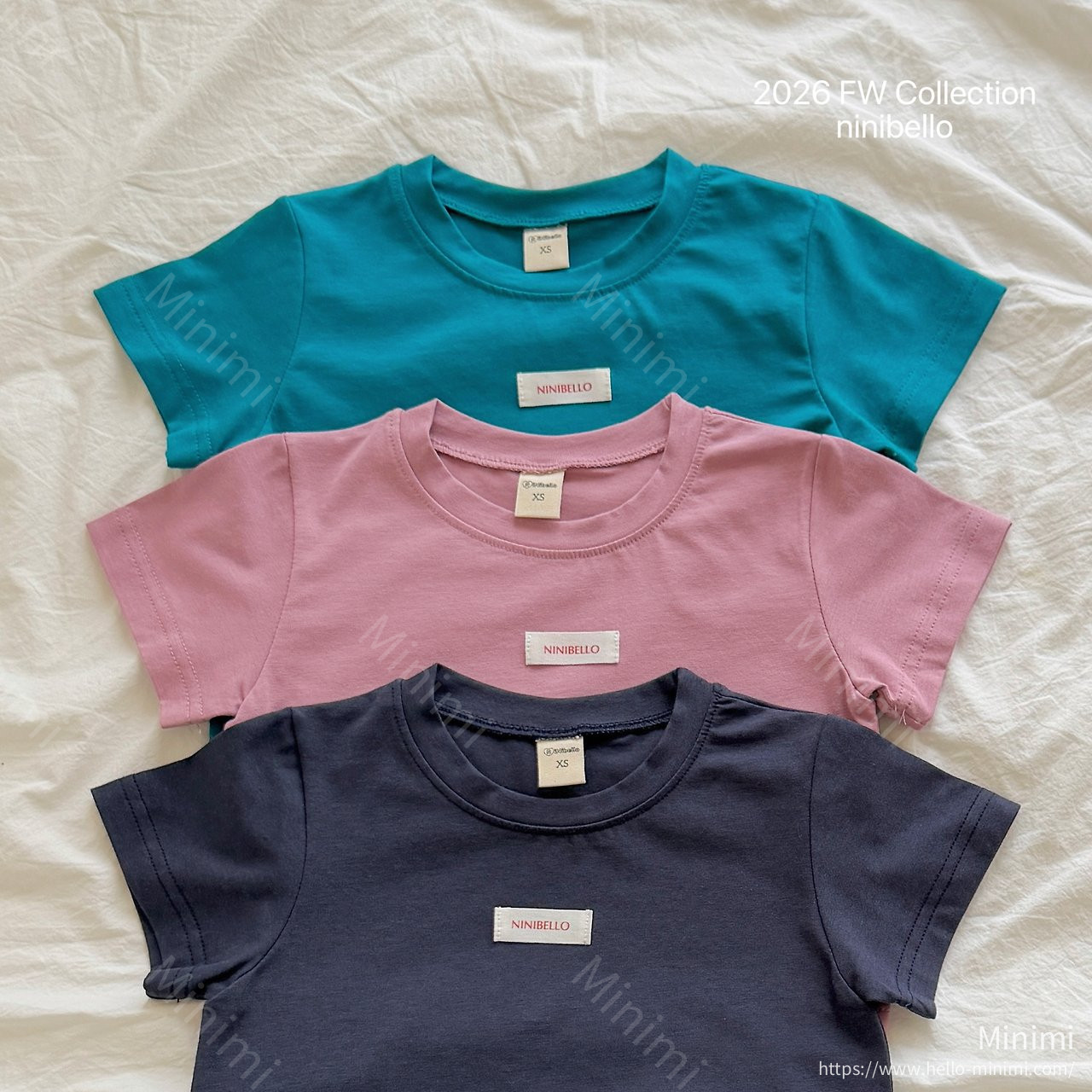 ninibello Layered T-shirt Set 細節圖 6