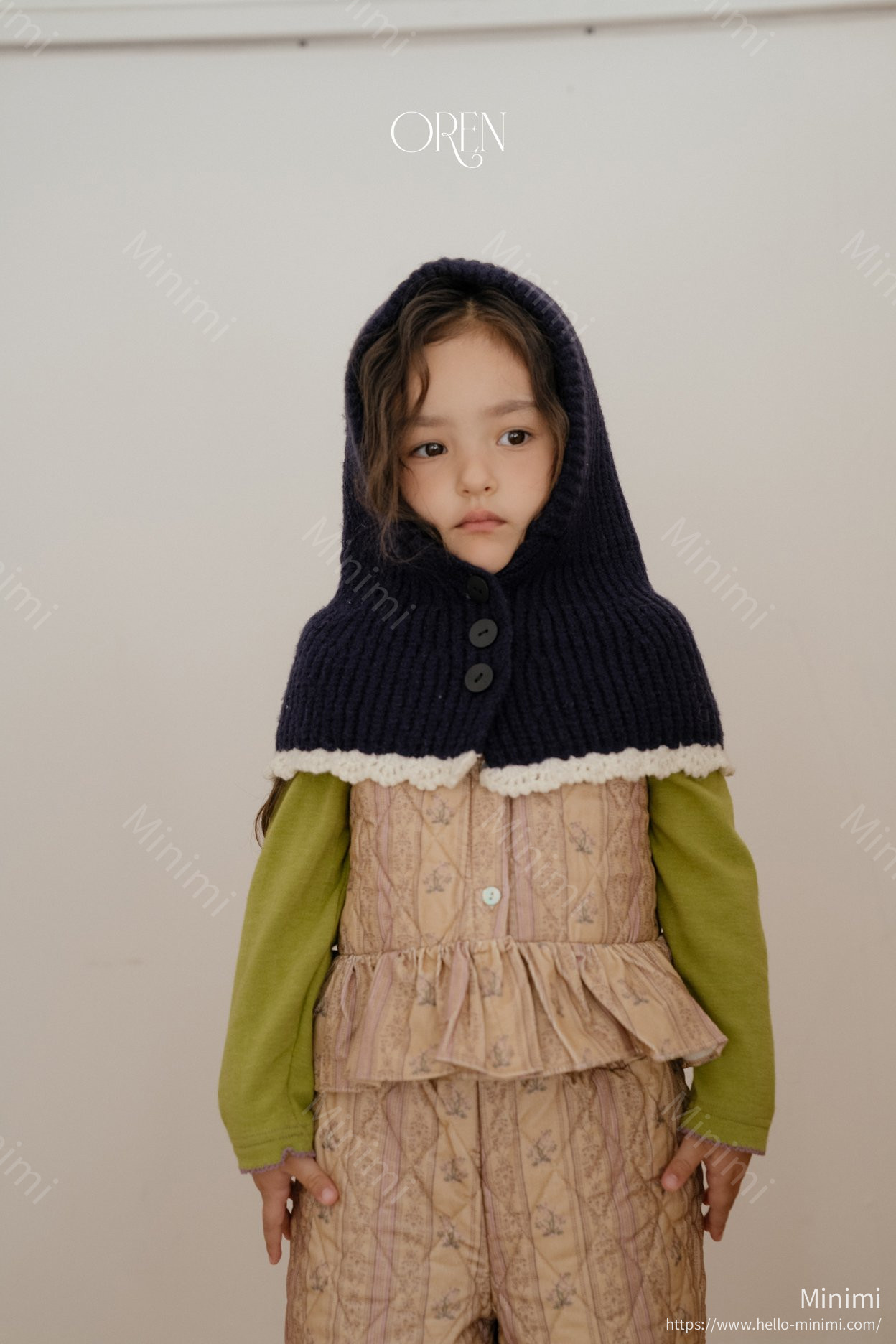 Oren Colorblock Cape Balaclava 細節圖 2