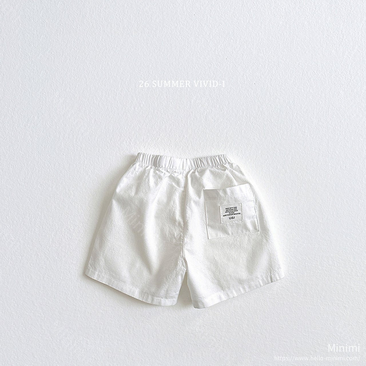 VIVID-I Label Linen Cotton Shorts 細節圖 4