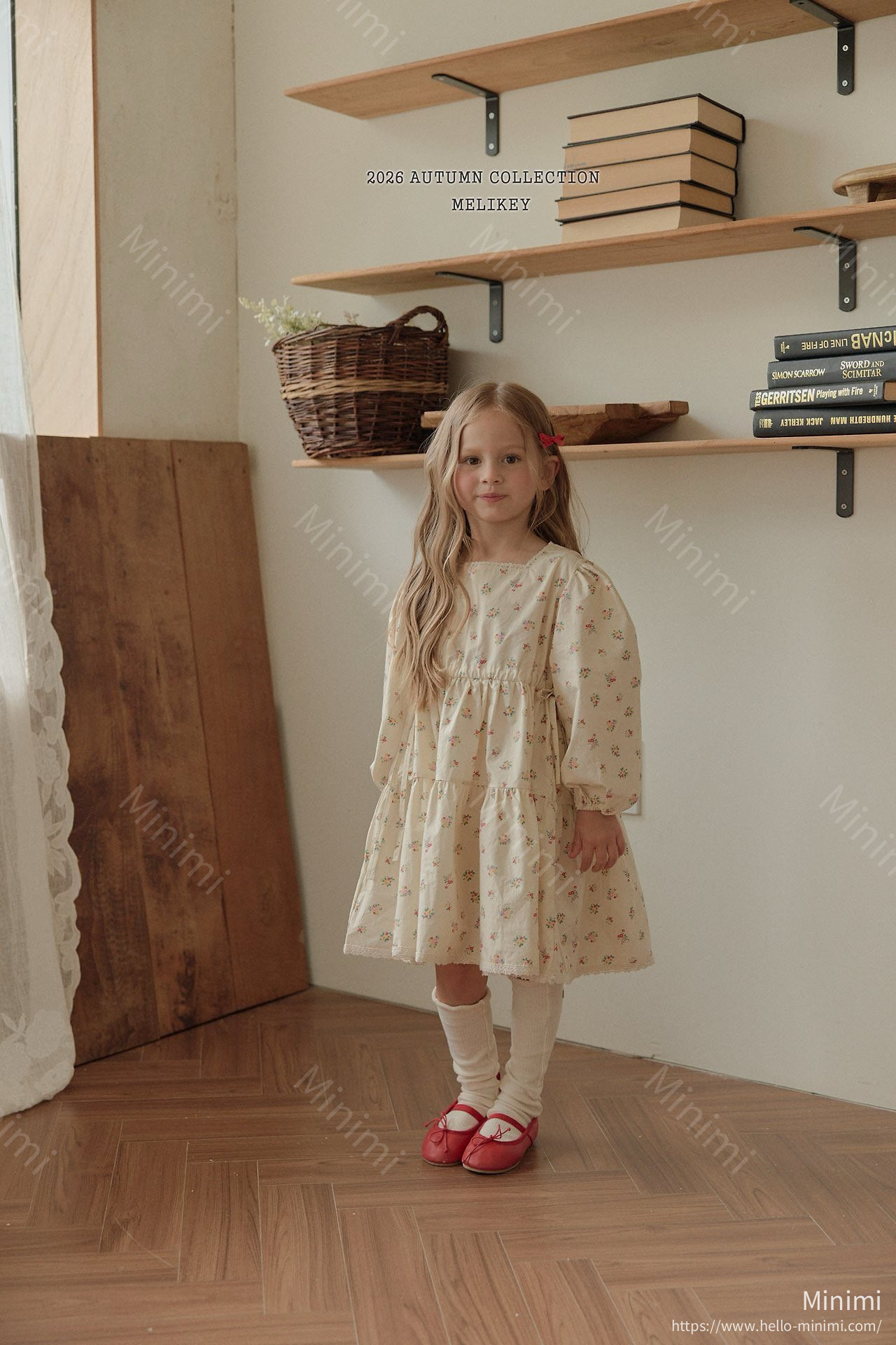 Melikey Vintage Flower Dress 細節圖 16