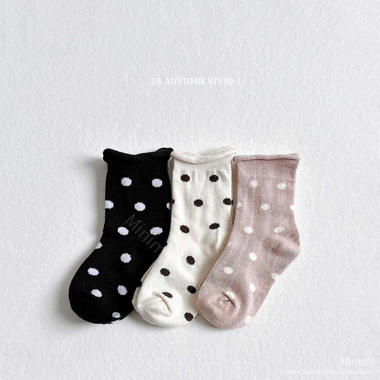 VIVID-I Polka Dot Socks 細節圖 2