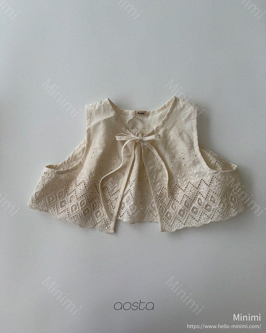 Lace Jenny Open Vest