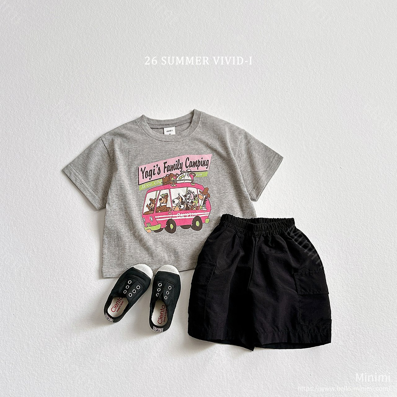 VIVID-I Vintage Camping T-Shirt 細節圖 18