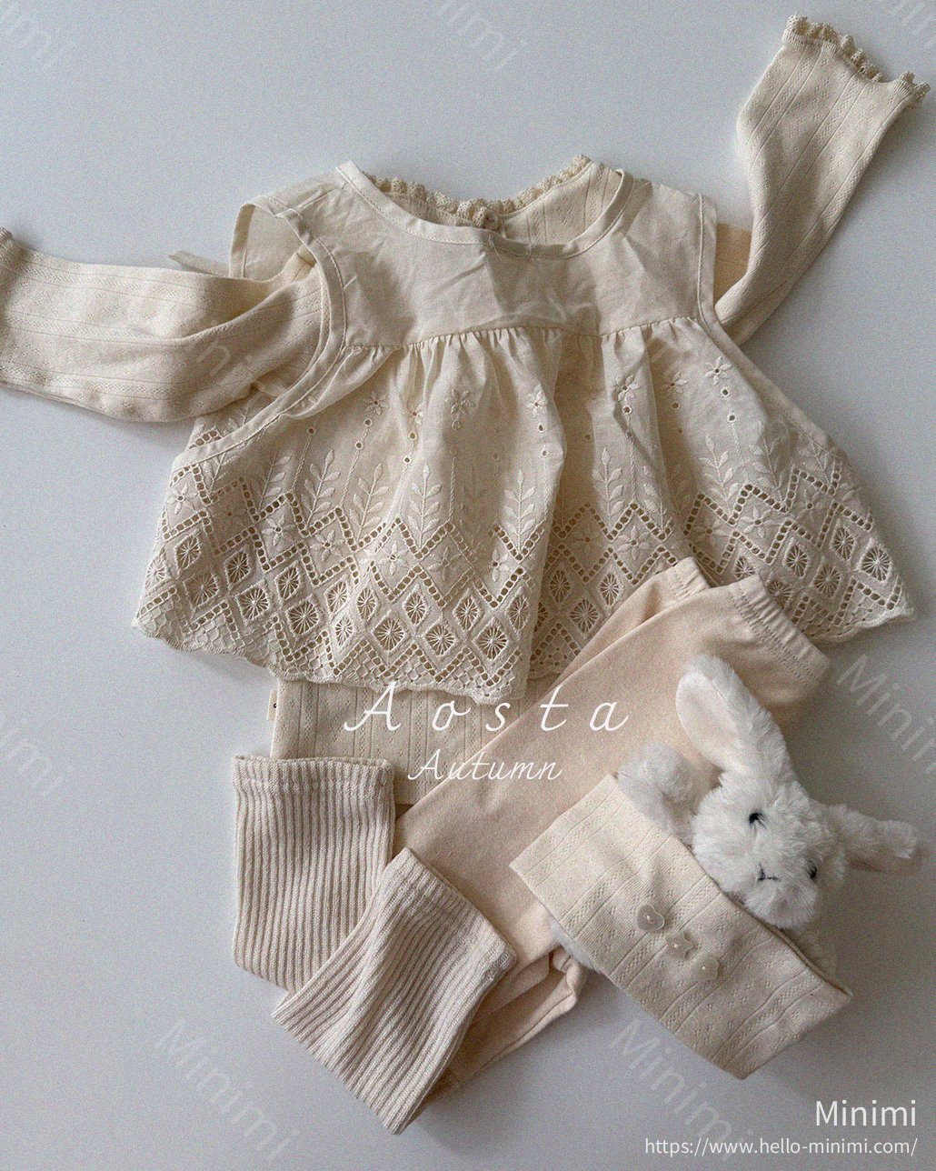 Aosta atelier Lace Jenny Open Vest 細節圖 9