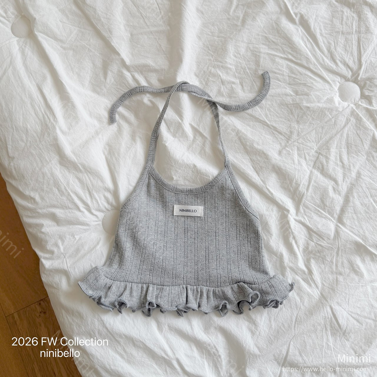 ninibello Bibi Eyelet Halter Top 細節圖 9