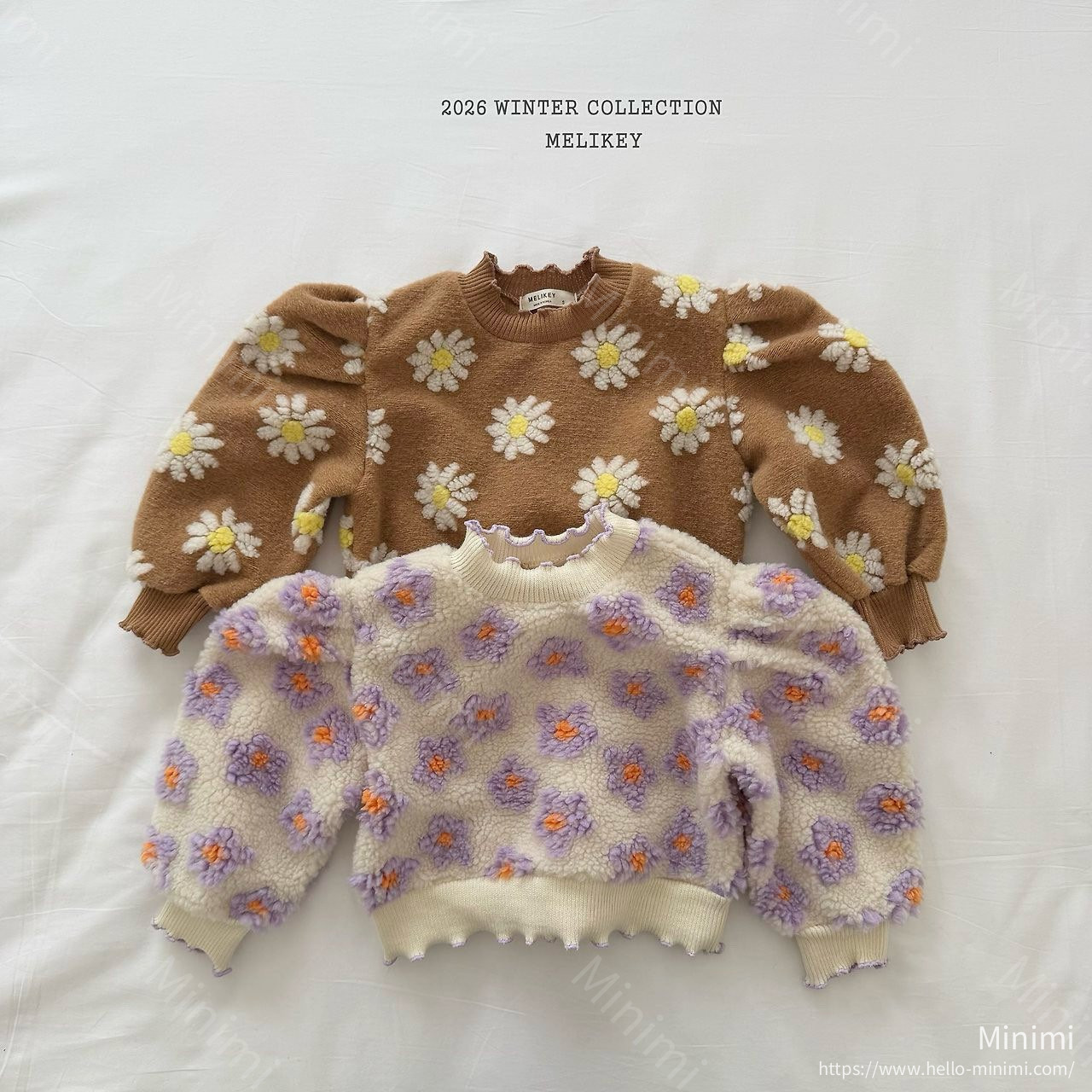 Melikey Flower Fluffy Sweatshirt 細節圖 19