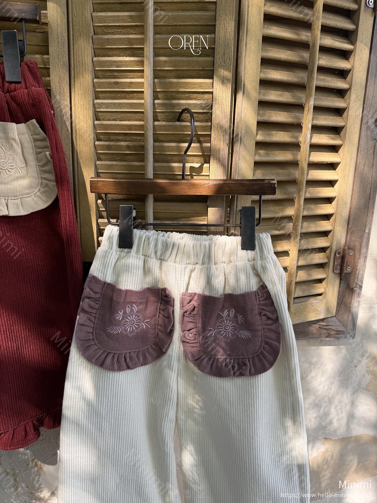 Oren Naomi Frill Corduroy Pants 細節圖 17