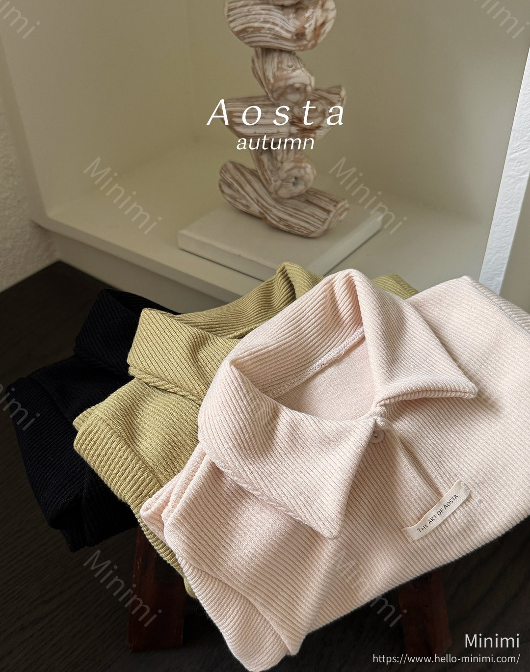 Aosta atelier Mulmul Collar T 細節圖 21