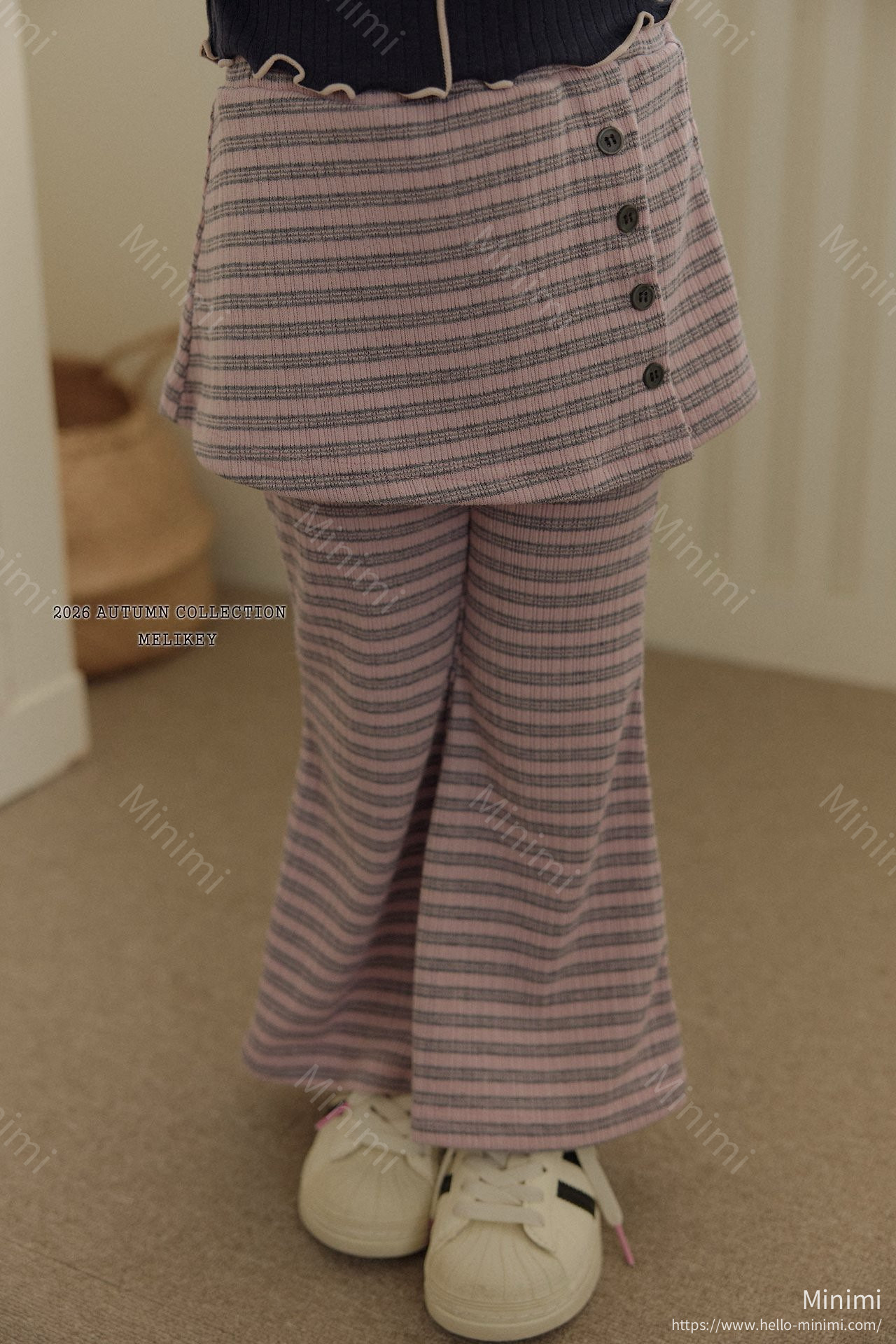 Melikey Button Wrap Bootcut Pants 細節圖 29