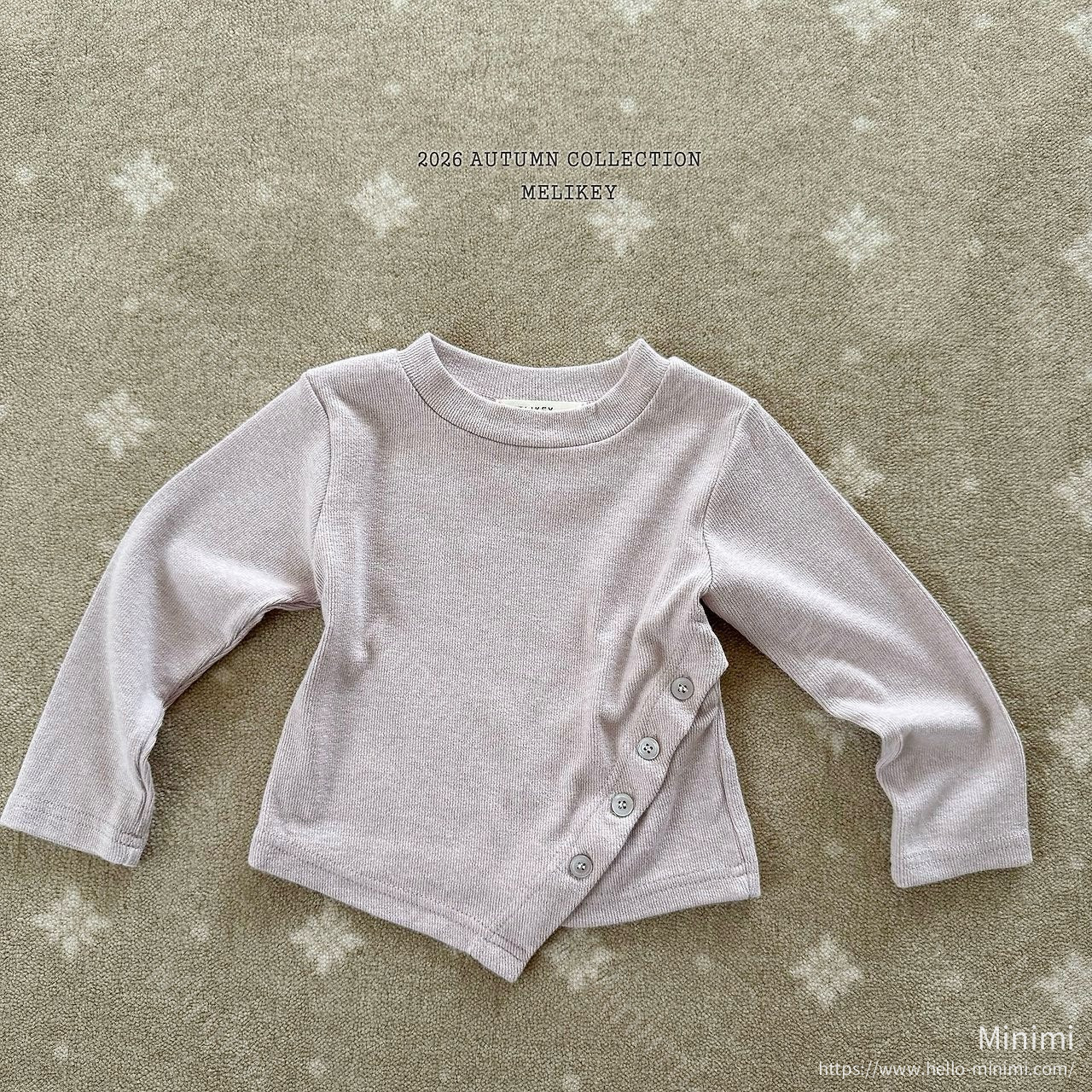 Melikey Diagonal Button T-shirt 細節圖 4