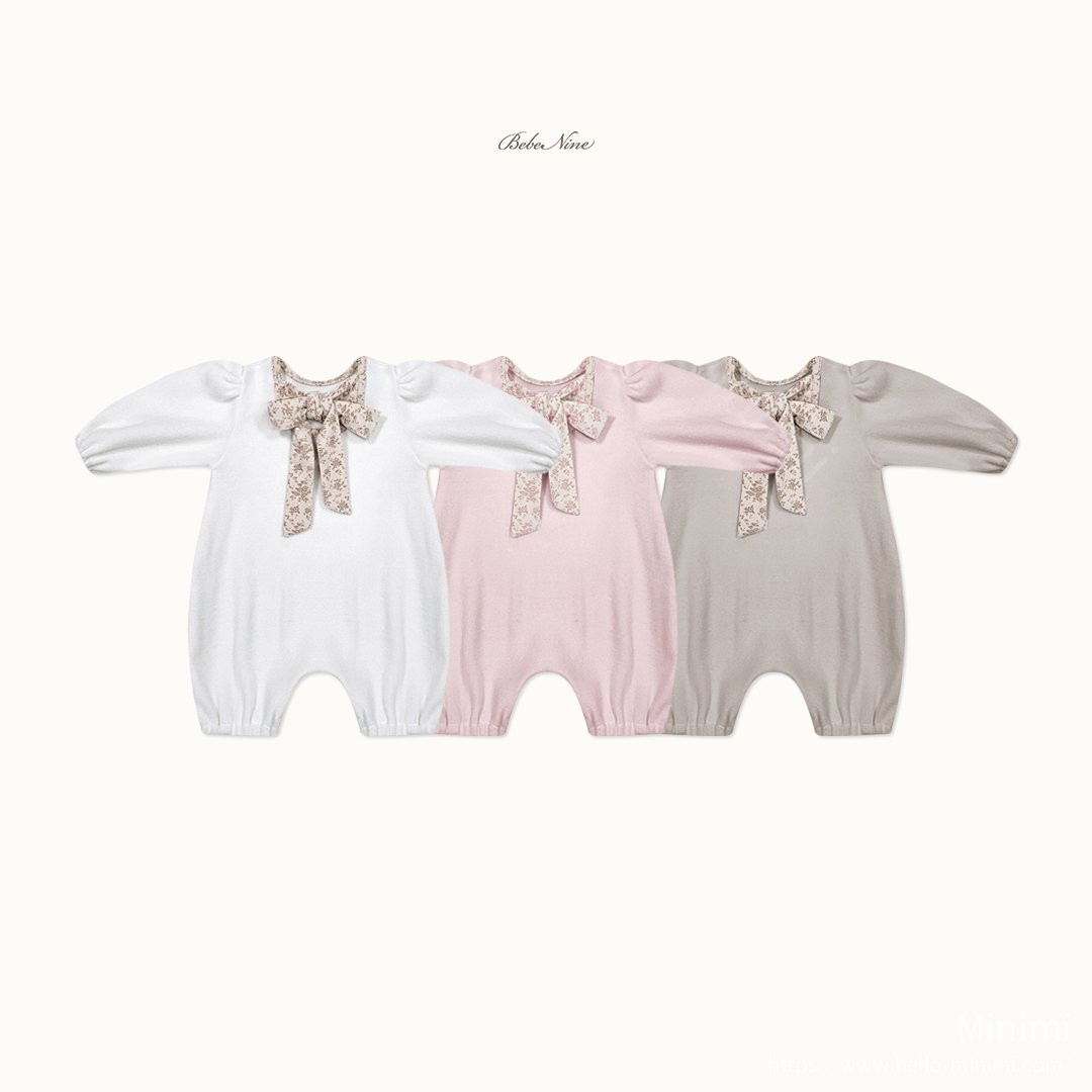 bebe nine Angel Brushed-Lining Romper 細節圖 19