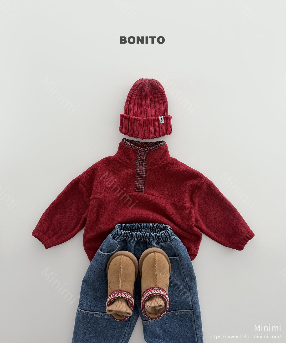 BONITO Check Binding Fleece 細節圖 4