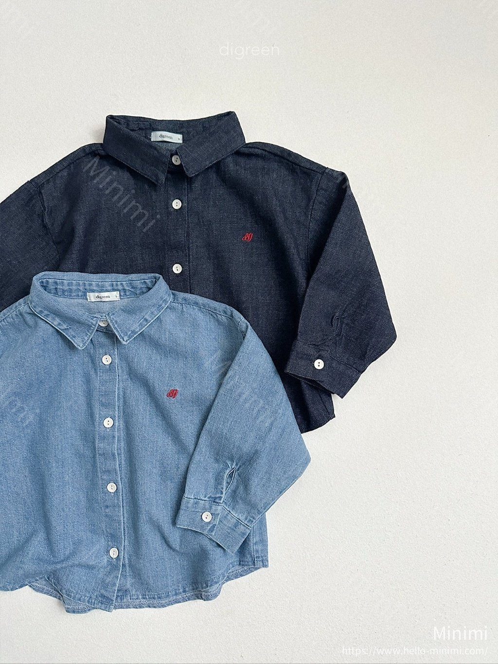 digreen Denim Shirt 細節圖 1