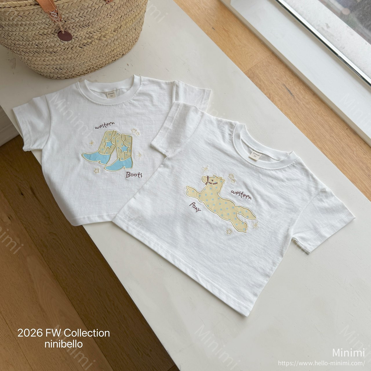 ninibello Western T-shirt 細節圖 1