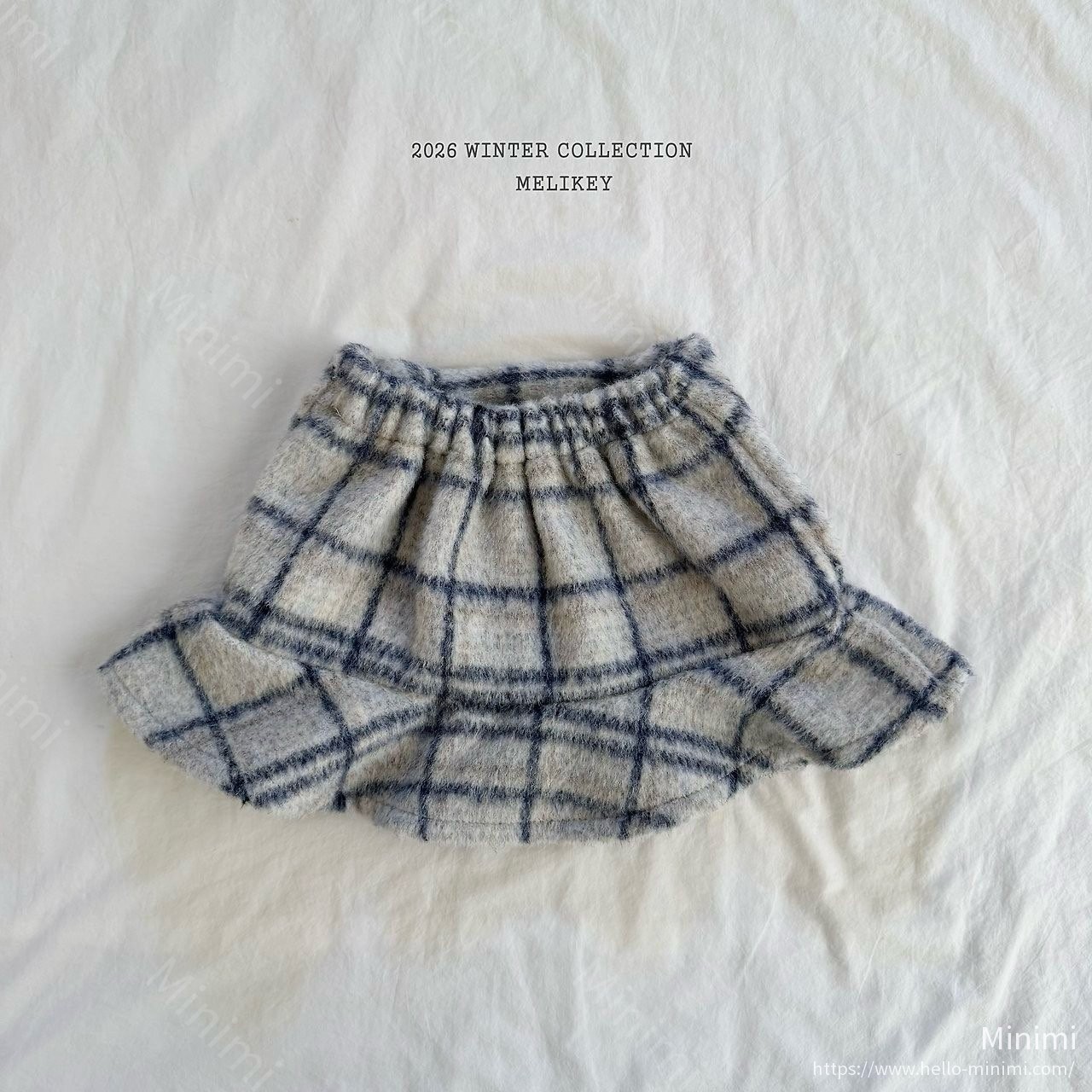 Melikey Check Ribbon Frill Skirt 細節圖 56