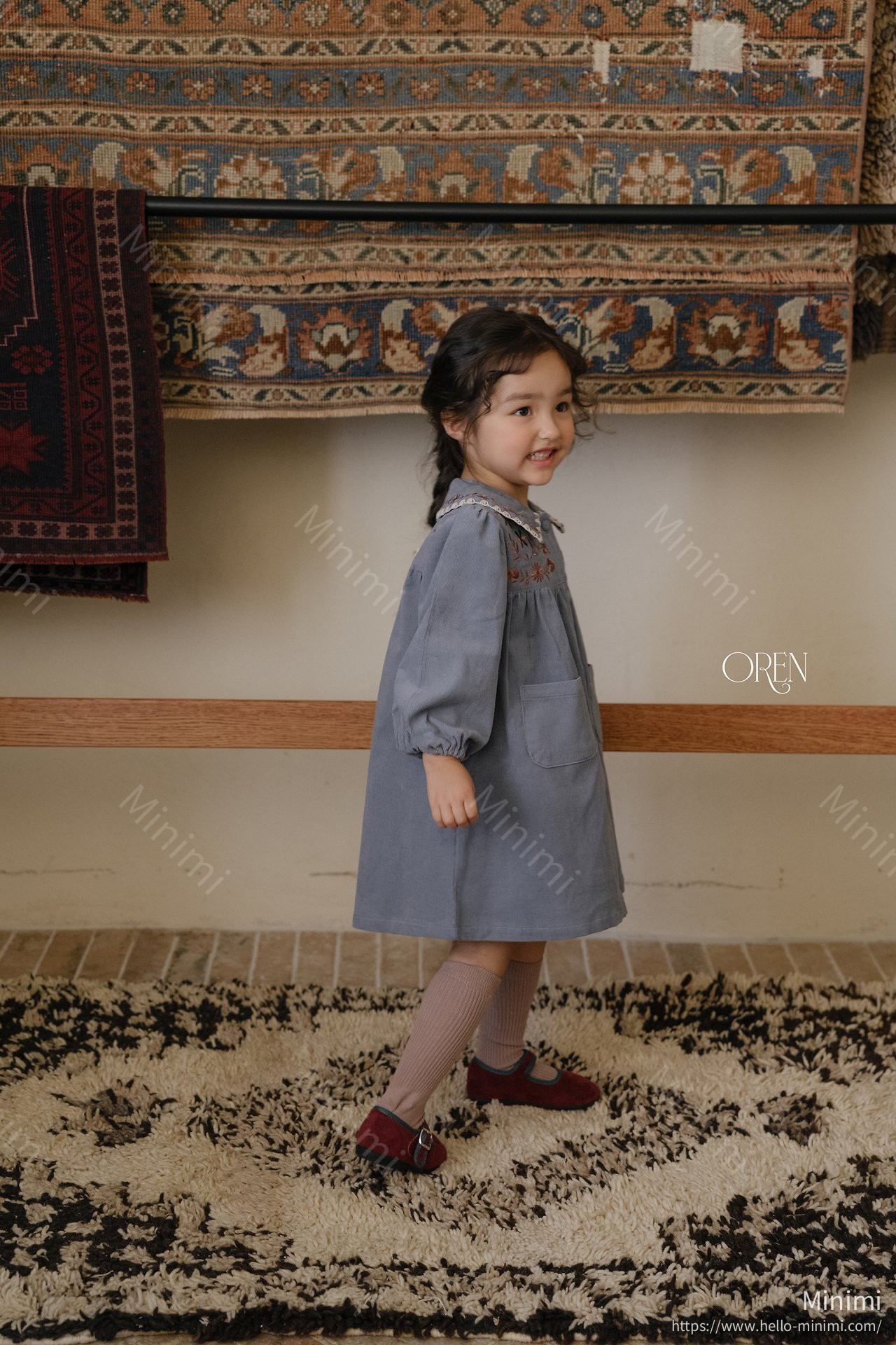 Oren Camille Corduroy Dress 細節圖 3