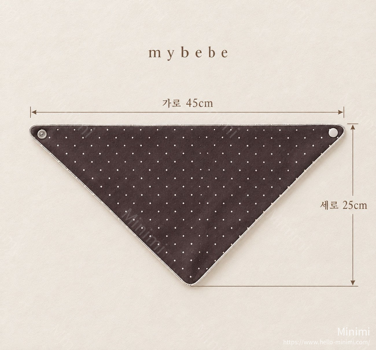 my_bébé Mink Bib 細節圖 18