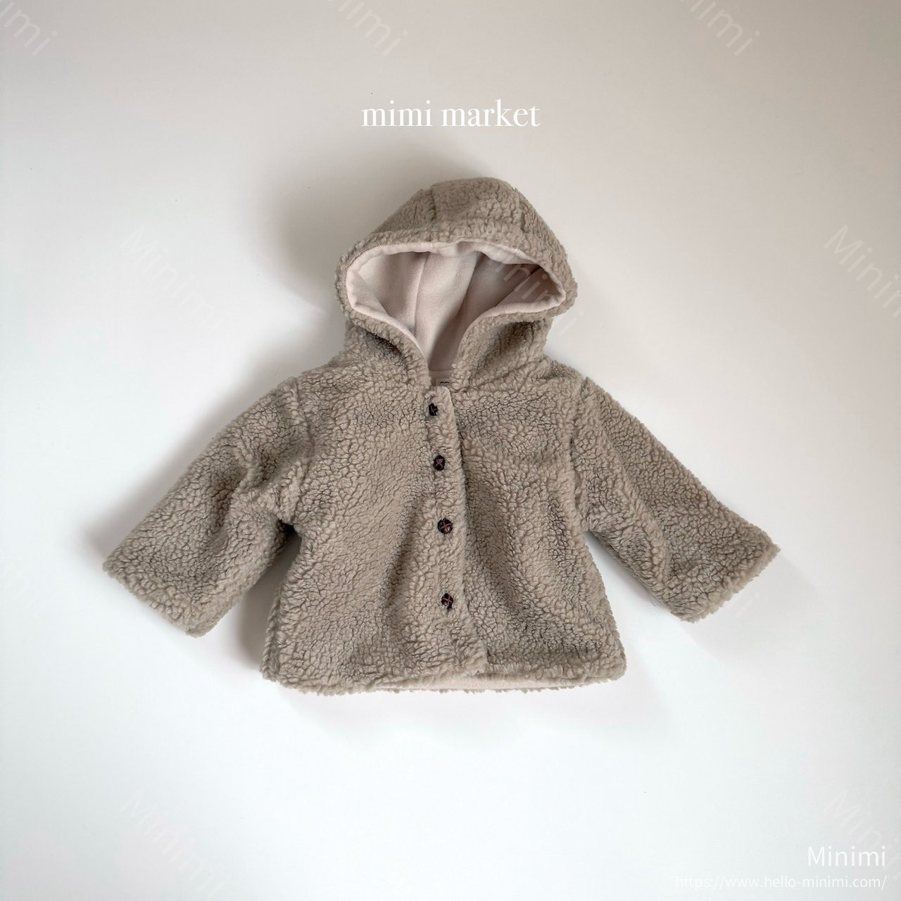 mimi-market Dumble Hood Coat 細節圖 3