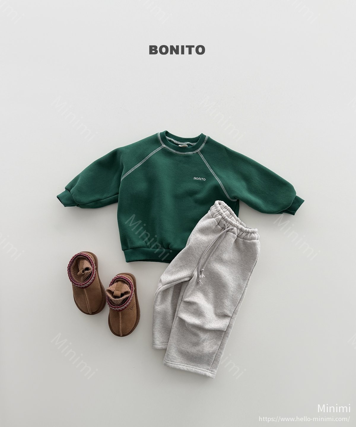 BONITO Knee Pintuck Straight Pants 細節圖 13