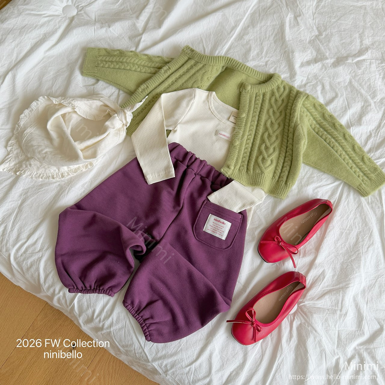 ninibello Mauve Knit Cardigan 細節圖 12