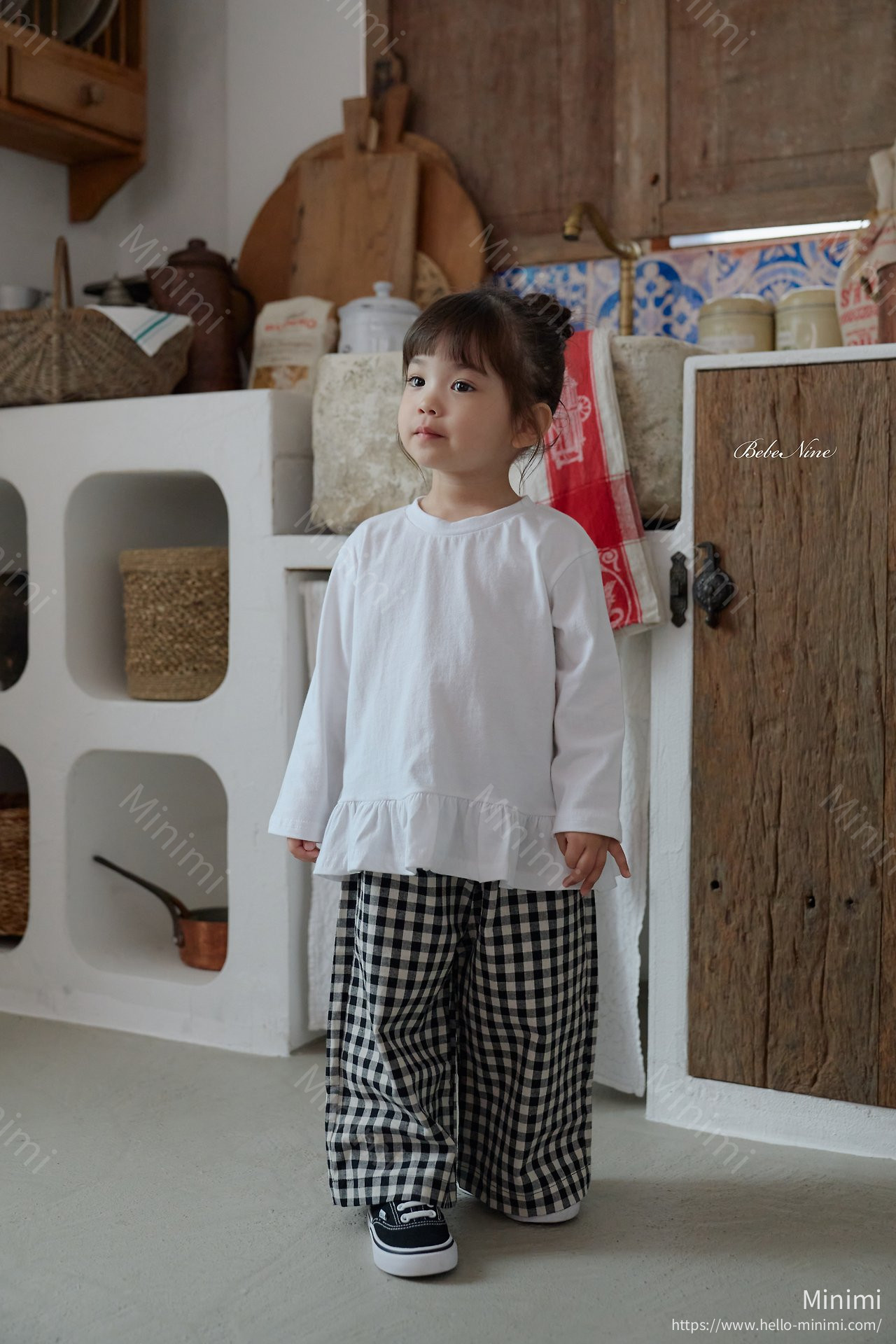 bebe nine Basic Ruffle Tee 細節圖 13