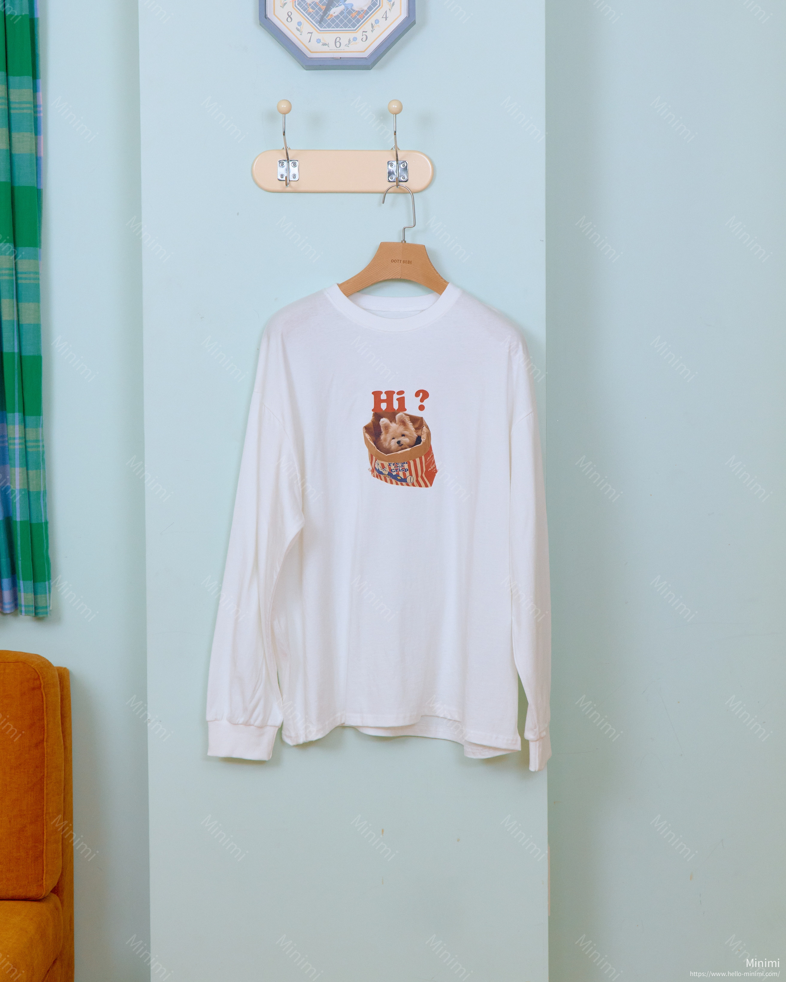 oott bebe Puppy Series T-shirt (Adult) 細節圖 2