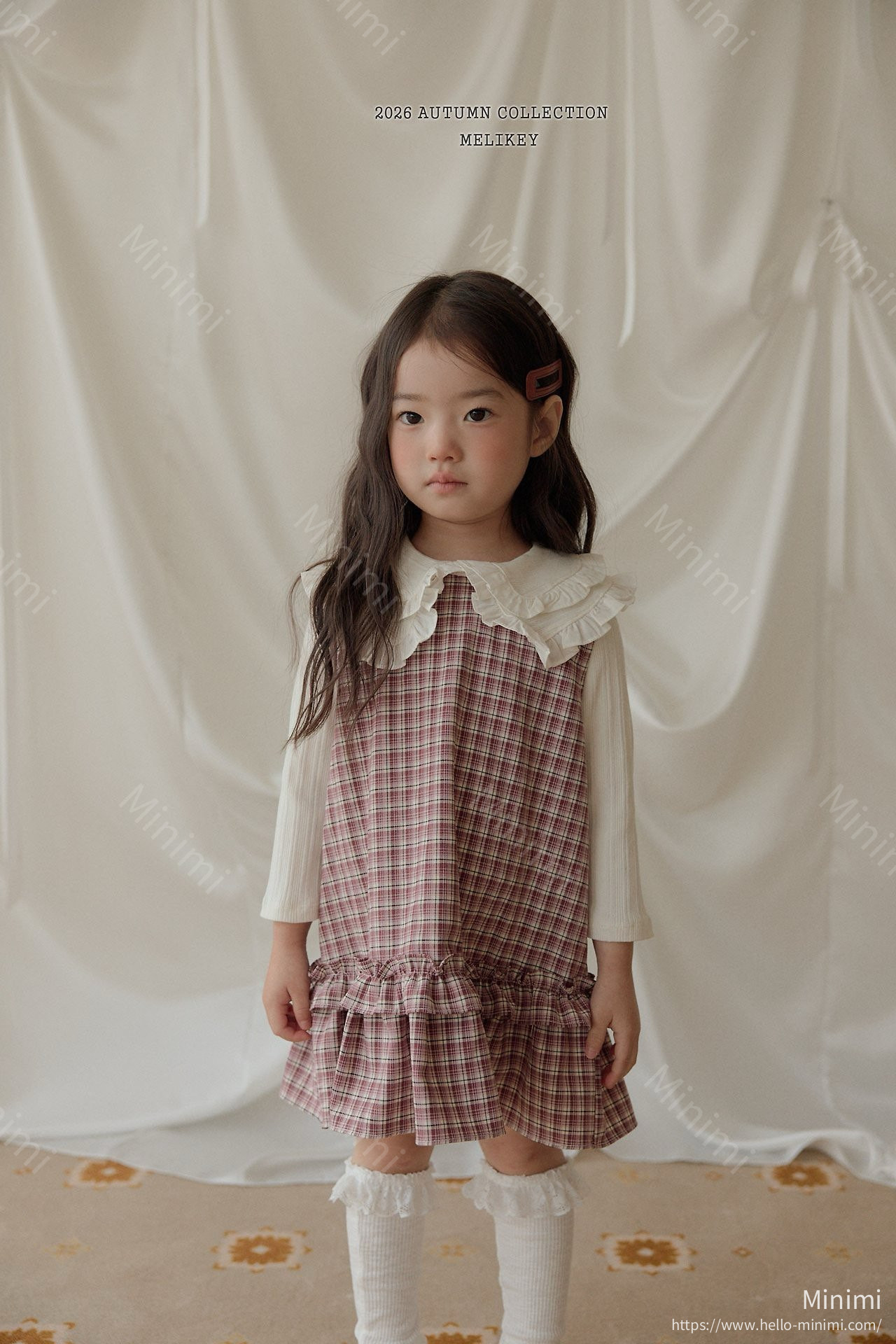 Melikey Check Frill Dress 細節圖 27