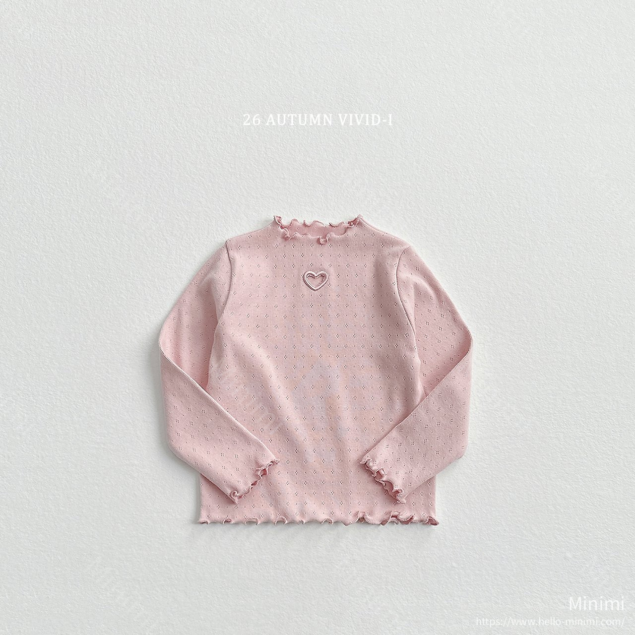VIVID-I Heart Eyelet T-shirt 細節圖 3