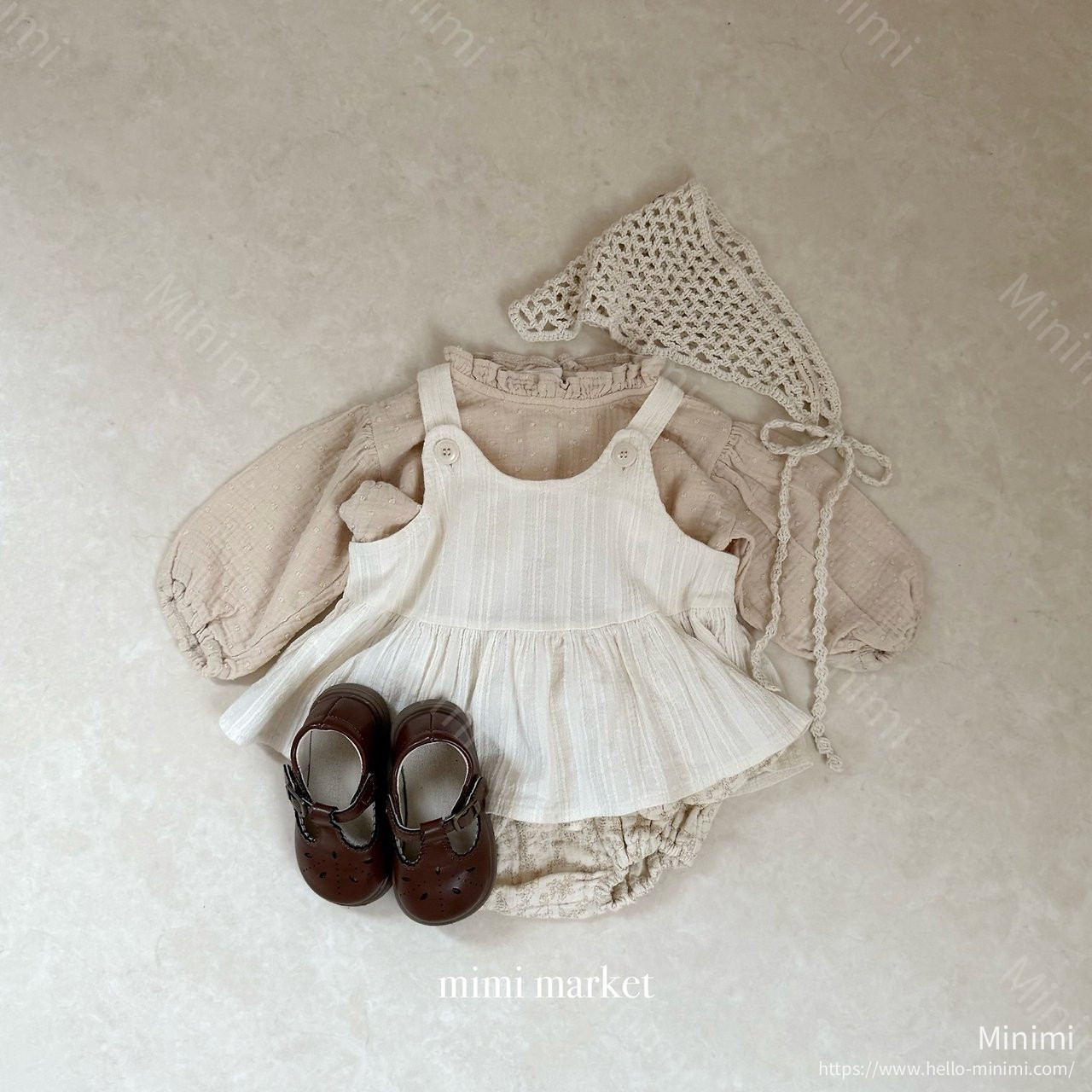 mimi-market Vest Blouse 細節圖 16