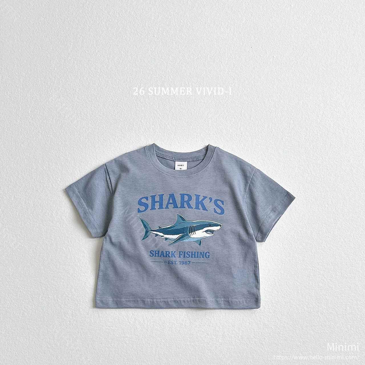 VIVID-I Shark Silket T-Shirt 細節圖 4