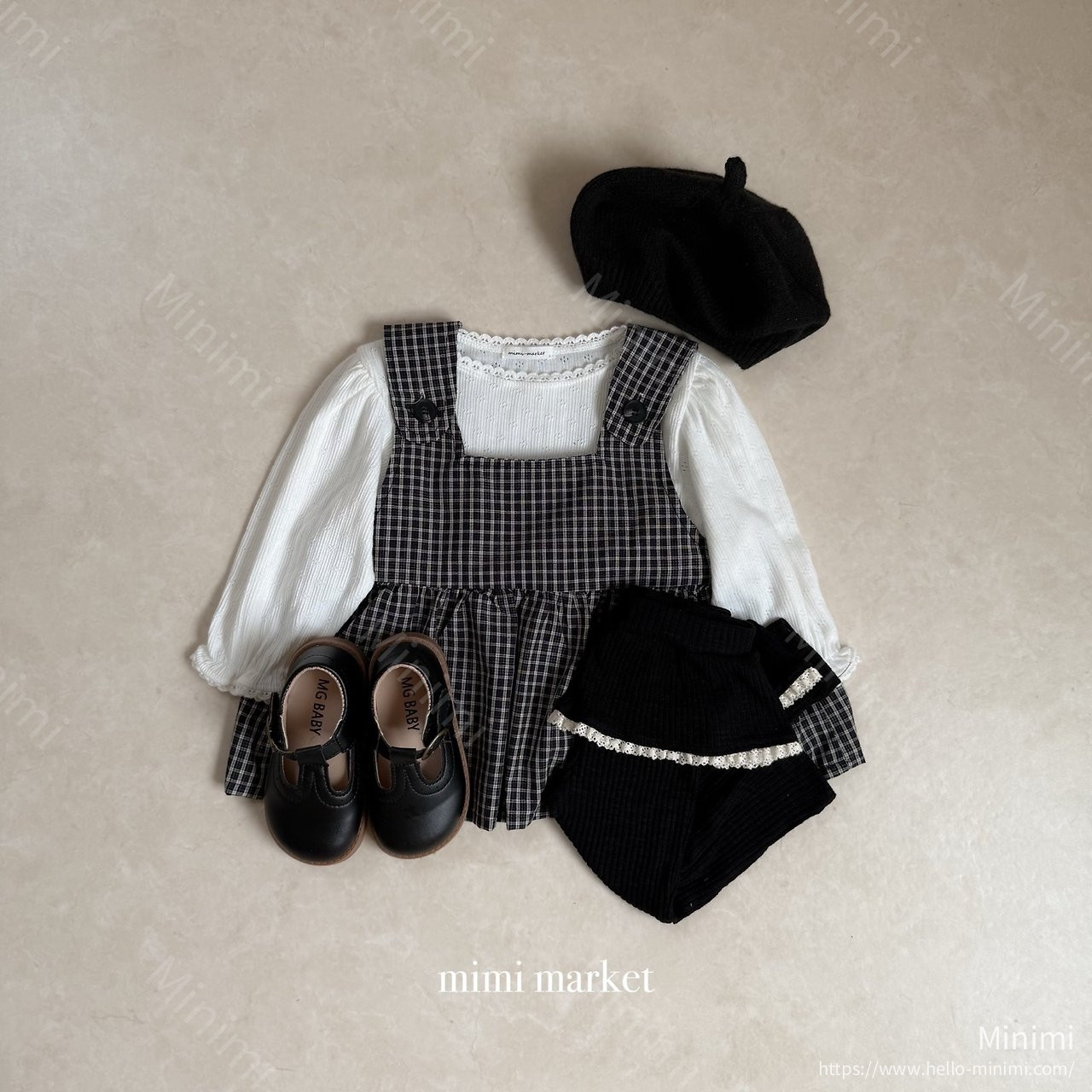 mimi-market Lona Suspender Dress 細節圖 10