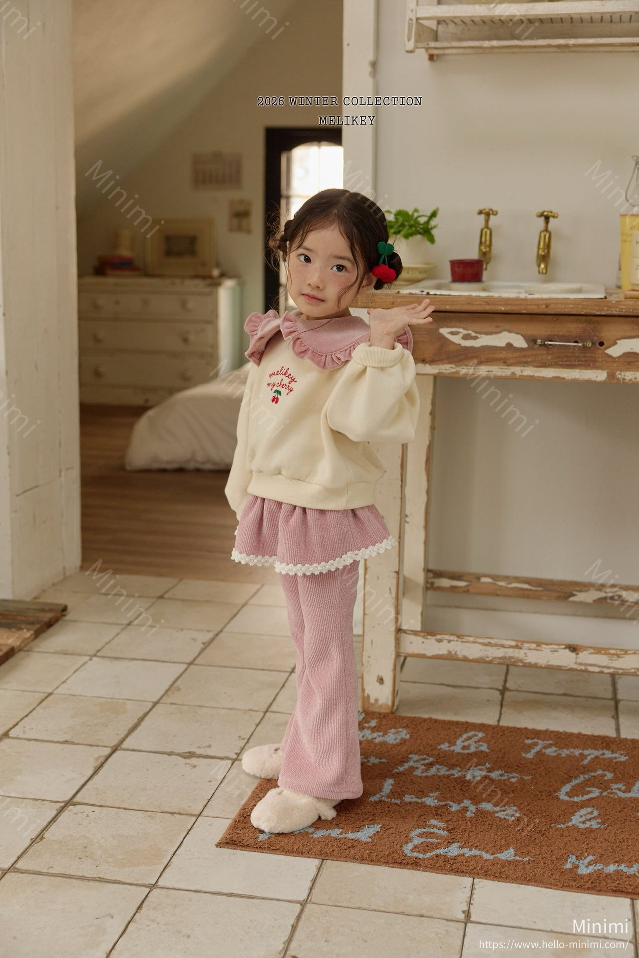 Melikey Frill Velour Bootcut 細節圖 8