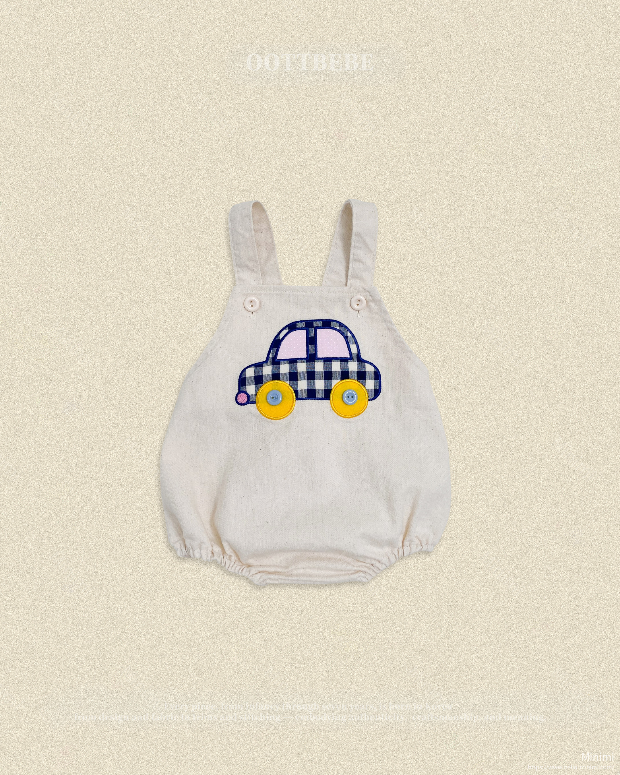 oott bebe Boongboong Denim Bodysuit 細節圖 5