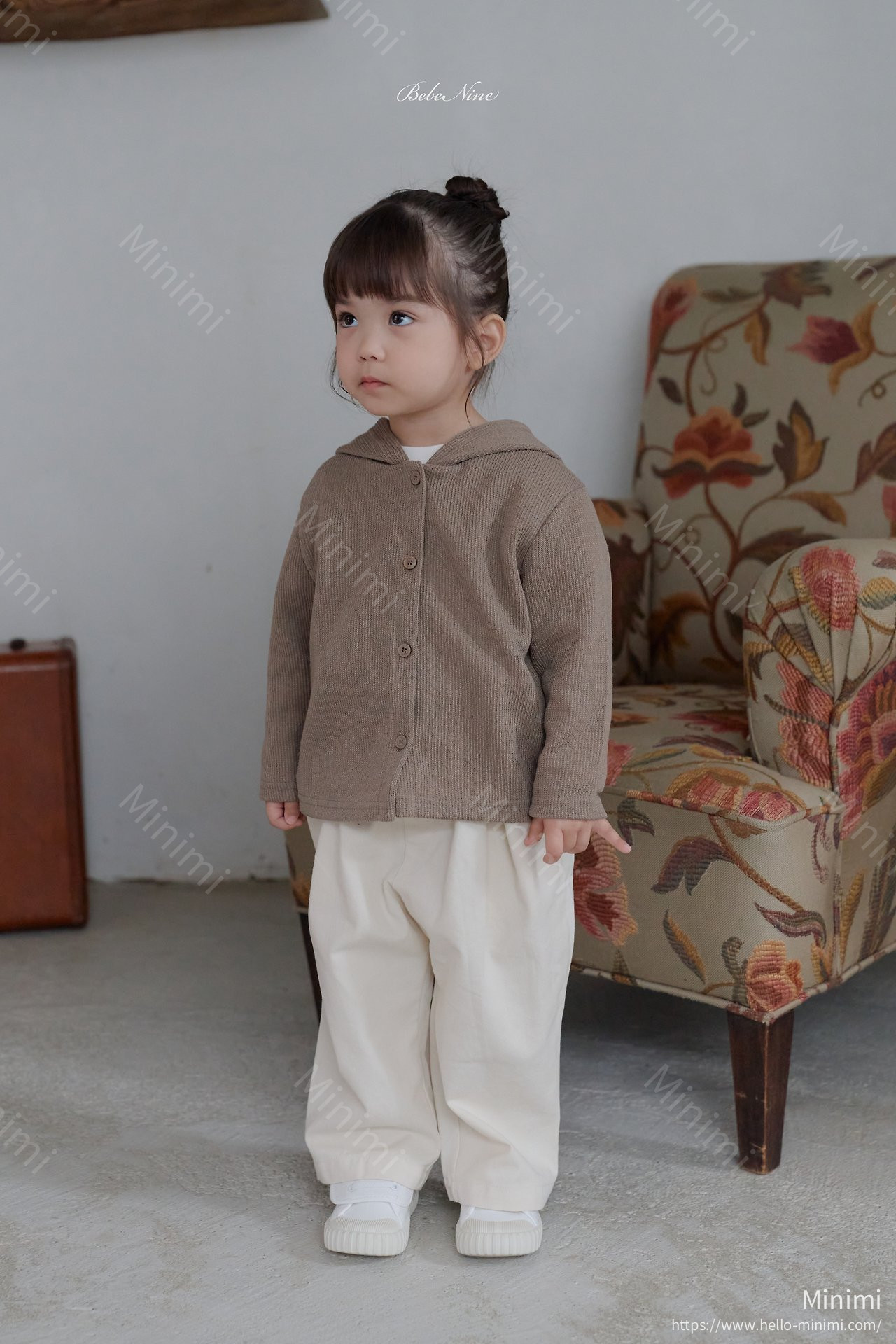 bebe nine Cookie Bear Cardigan 細節圖 7