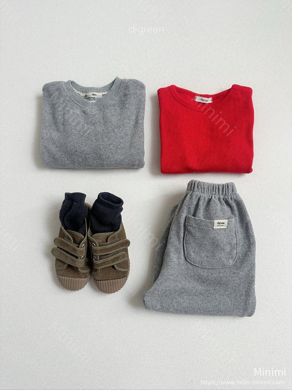 digreen Sand Terry Joggers Pants 細節圖 12