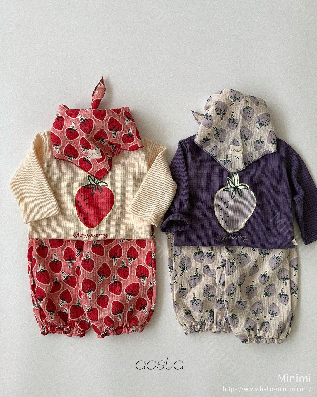 Aosta atelier Strawberry T-Shirt 細節圖 2