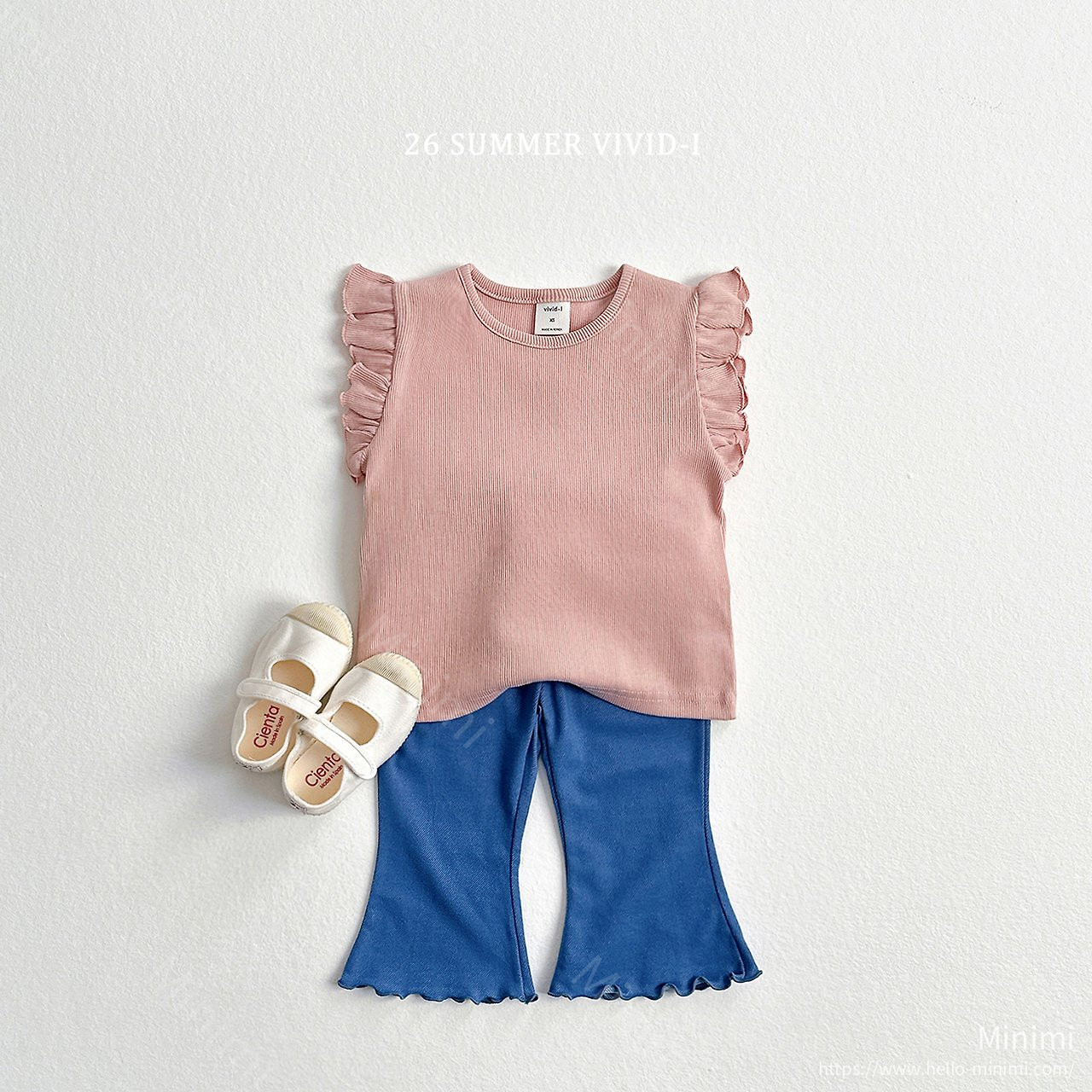 VIVID-I Spandex Fluted Cropped Pants 細節圖 5