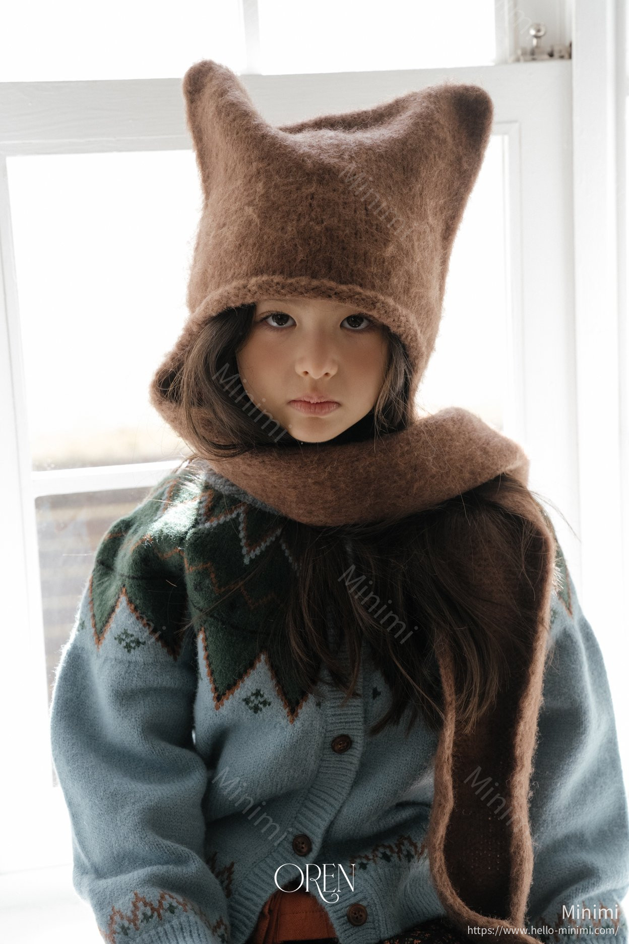 Oren Cat Muffler Beanie 細節圖 4