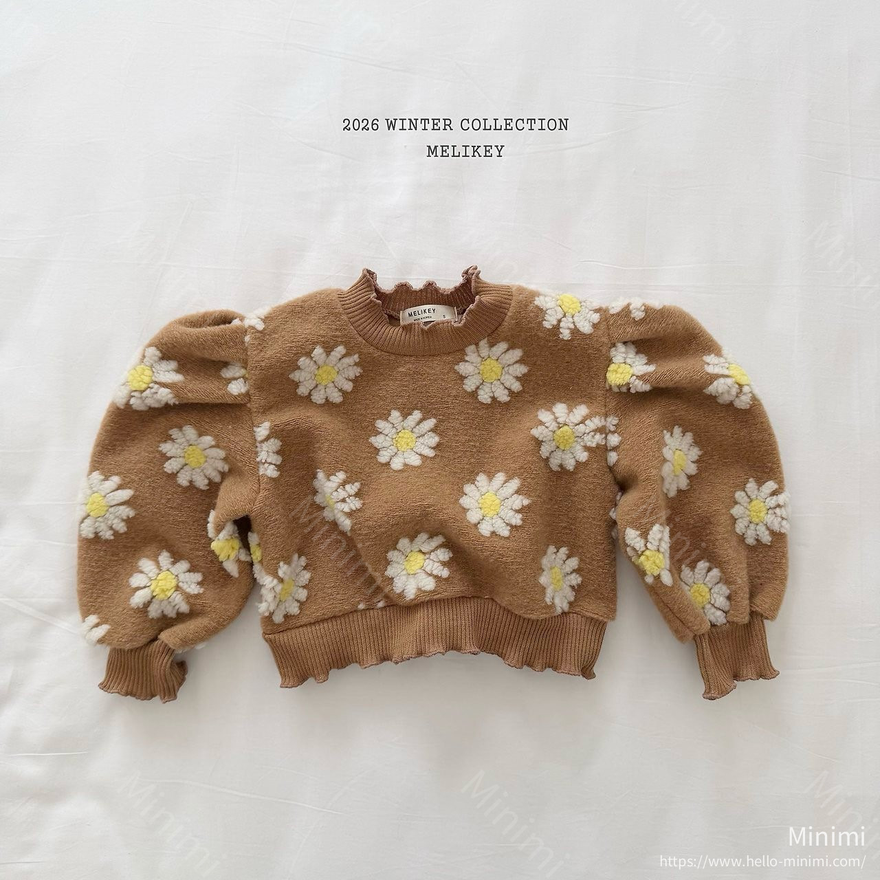 Melikey Flower Fluffy Sweatshirt 細節圖 21