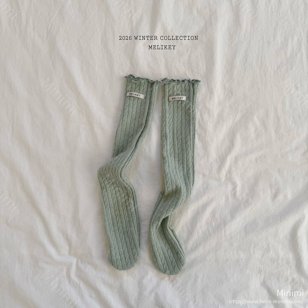 Melikey Twisted Long Socks 細節圖 3