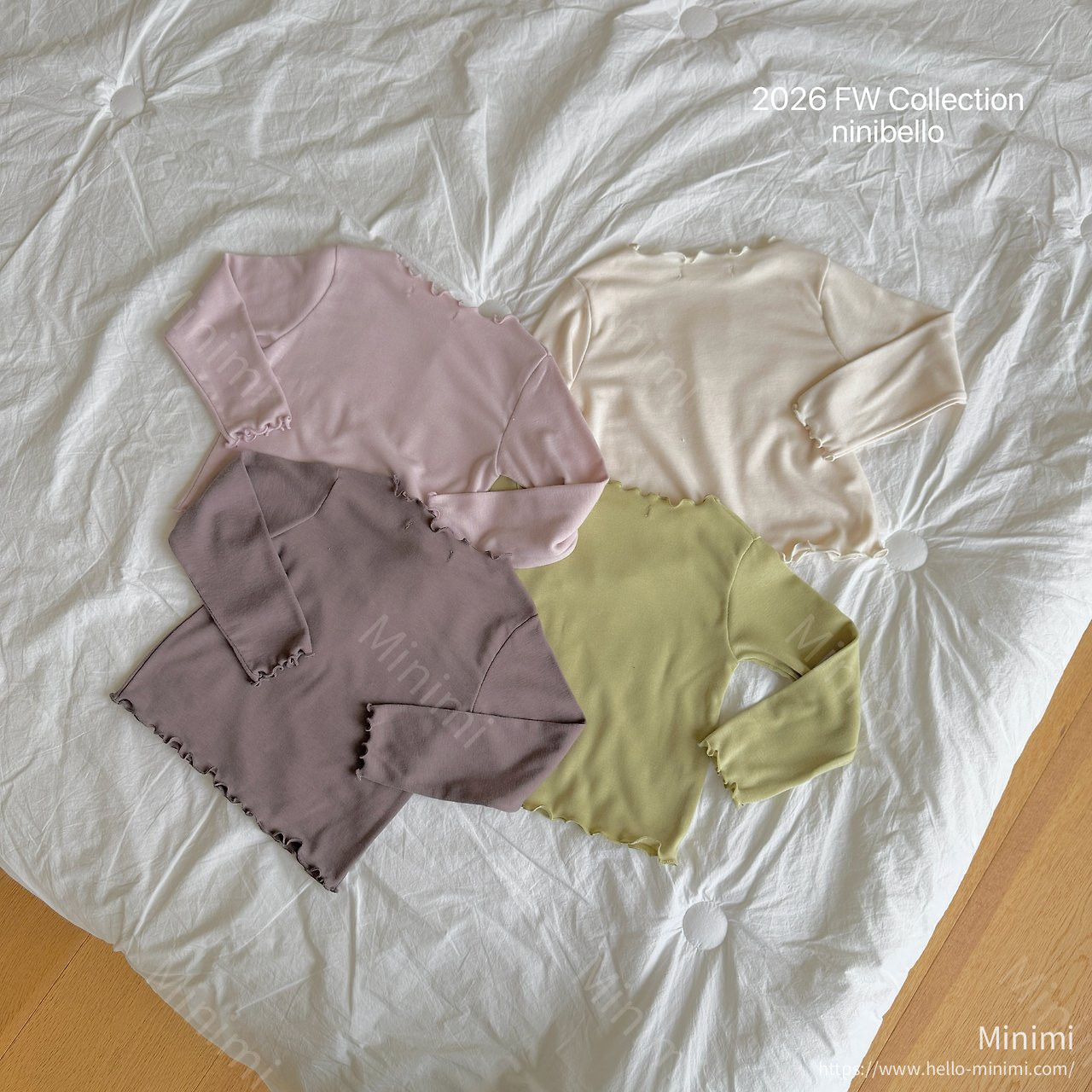 ninibello Soft Frill T-shirt 細節圖 2