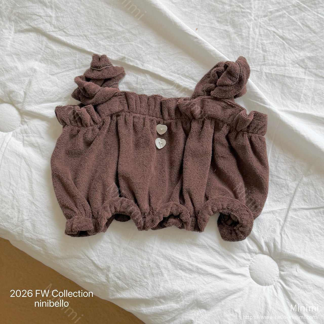 ninibello Yam Terry Bustier 細節圖 7