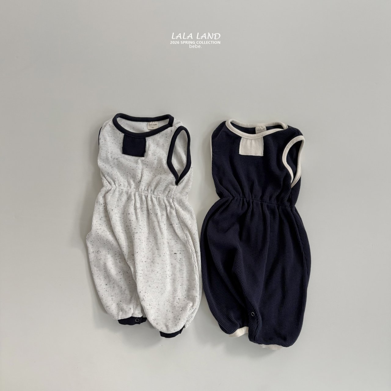 Waffle Color Block Suit