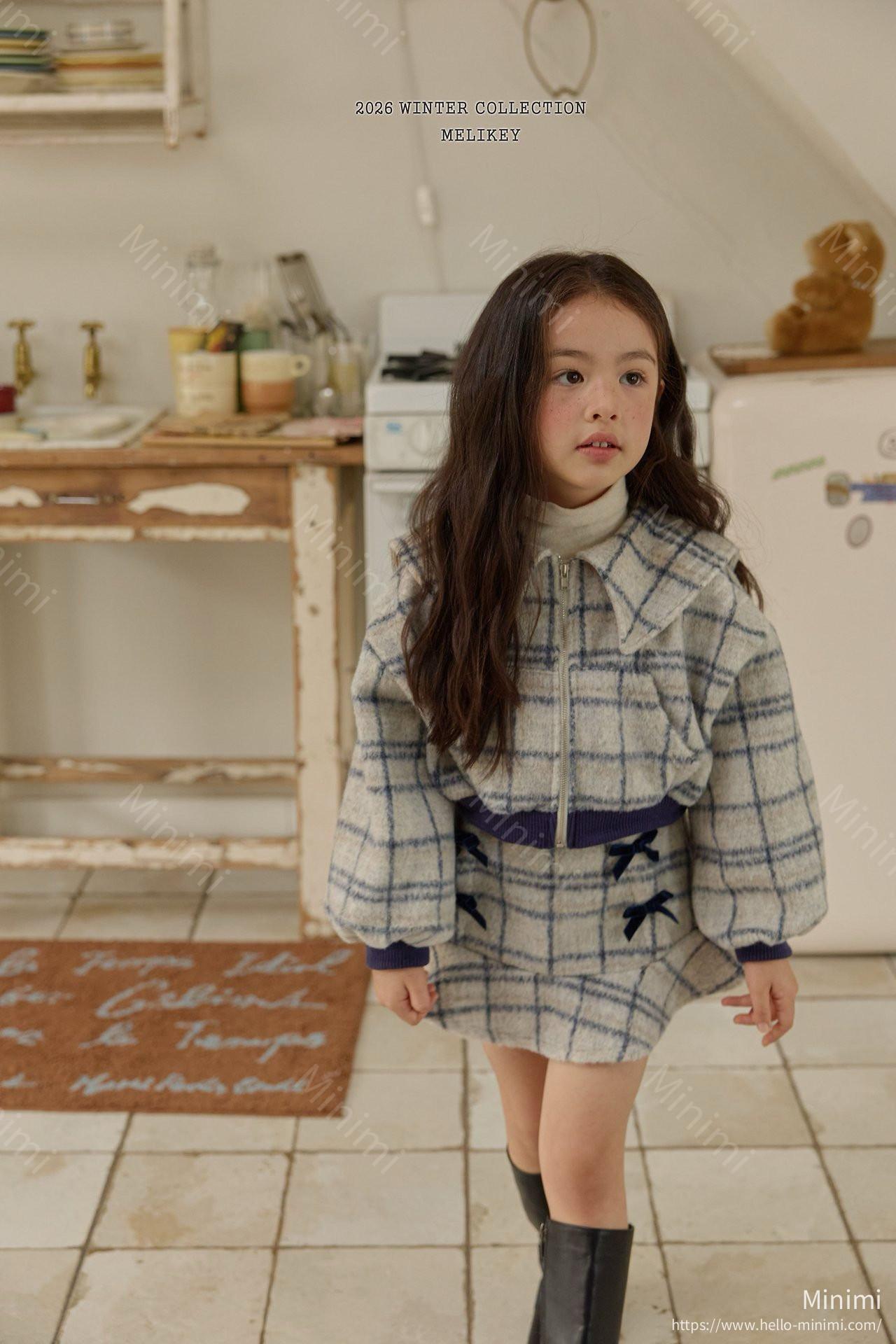 Melikey Check Ribbon Frill Skirt 細節圖 35