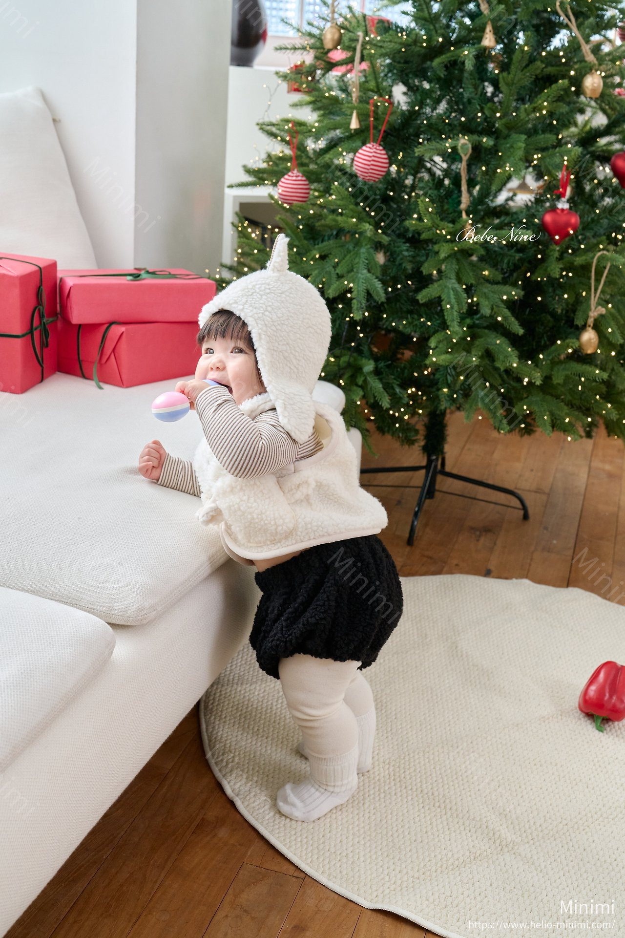 bebe nine Little Lamb Vest 細節圖 12